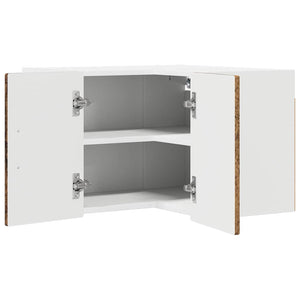 Köksskåp med hylla Gammalt trä 57 x 57 x 40 cm Konstruerat trä