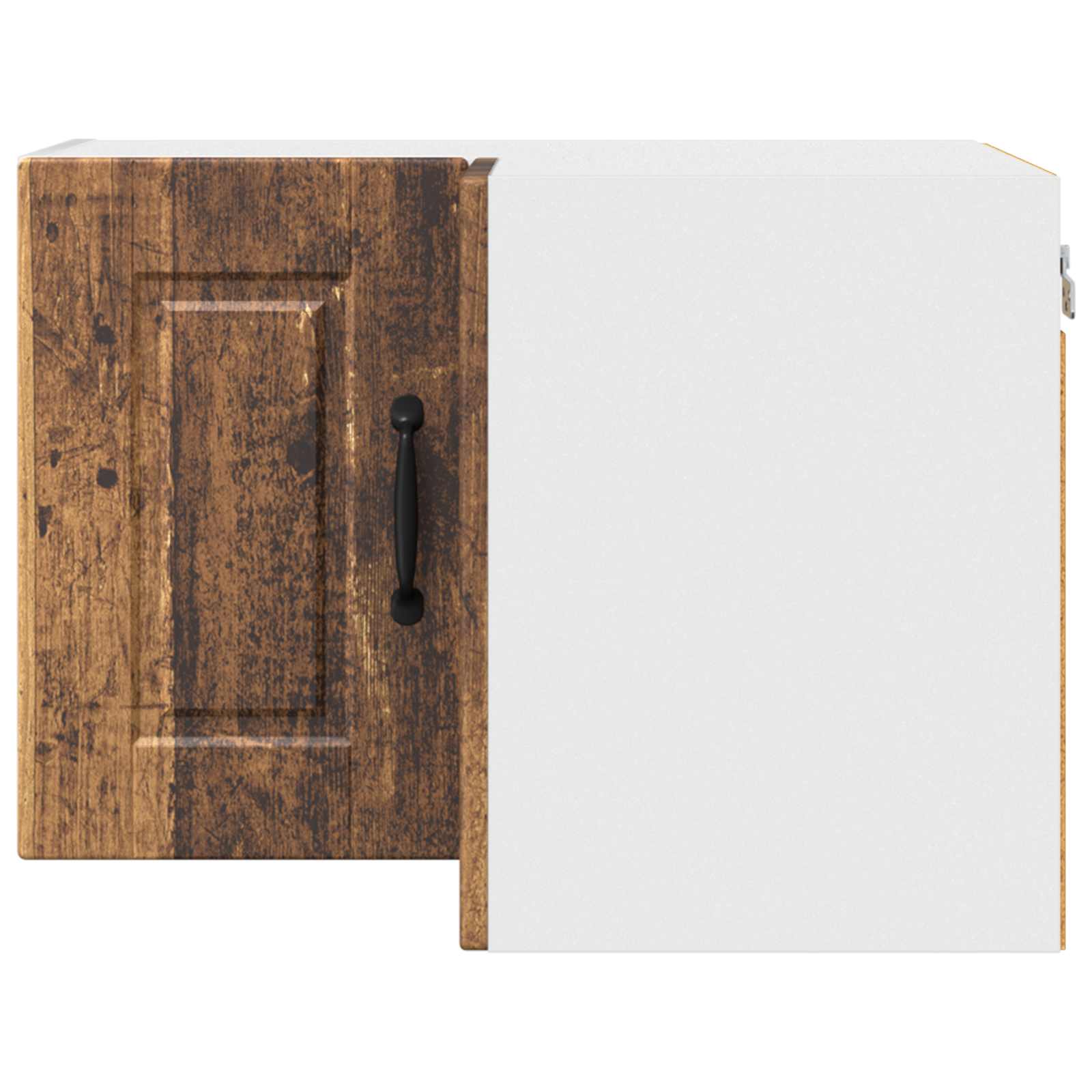 Köksskåp med hylla Gammalt trä 57 x 57 x 40 cm Konstruerat trä