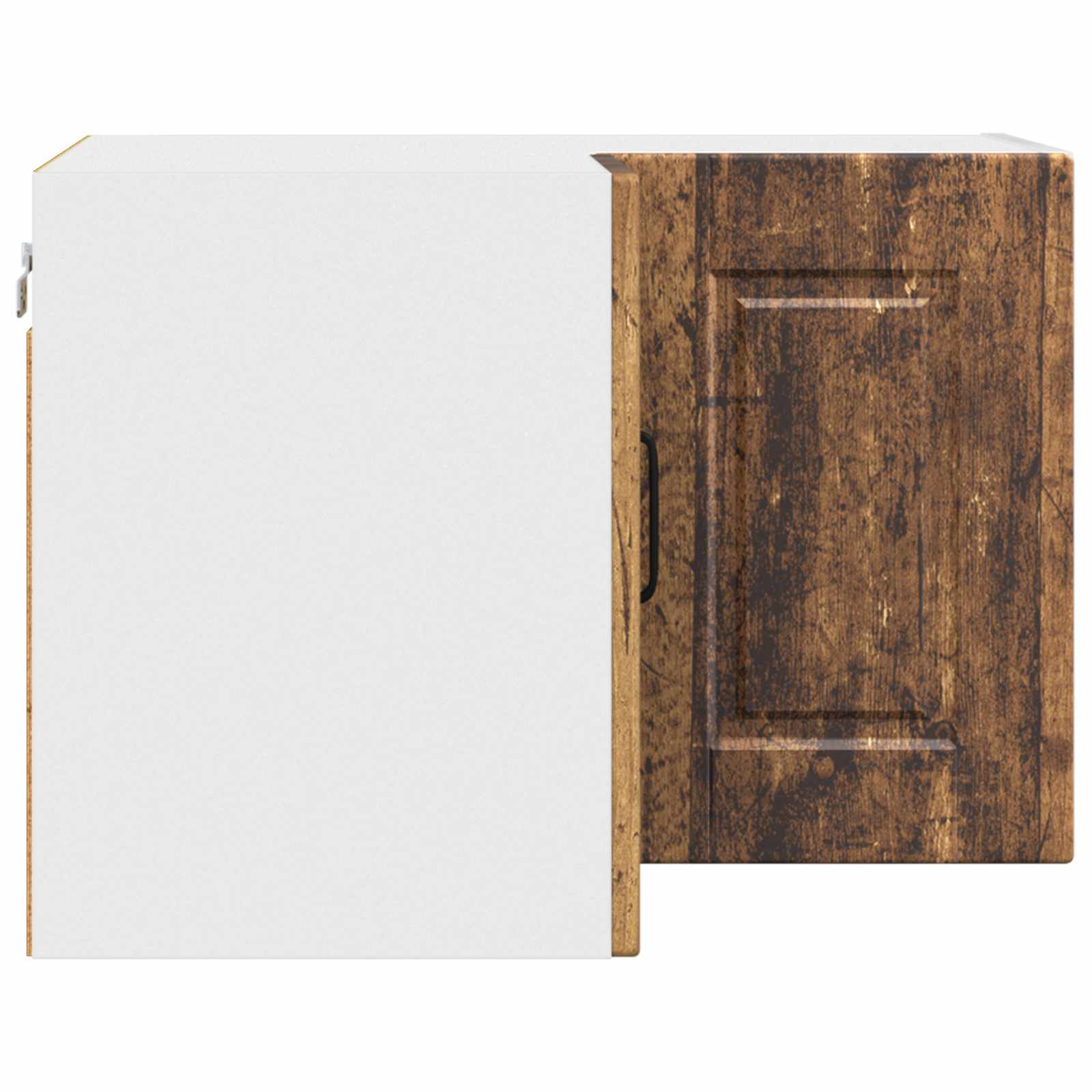 Köksskåp med hylla Gammalt trä 57 x 57 x 40 cm Konstruerat trä