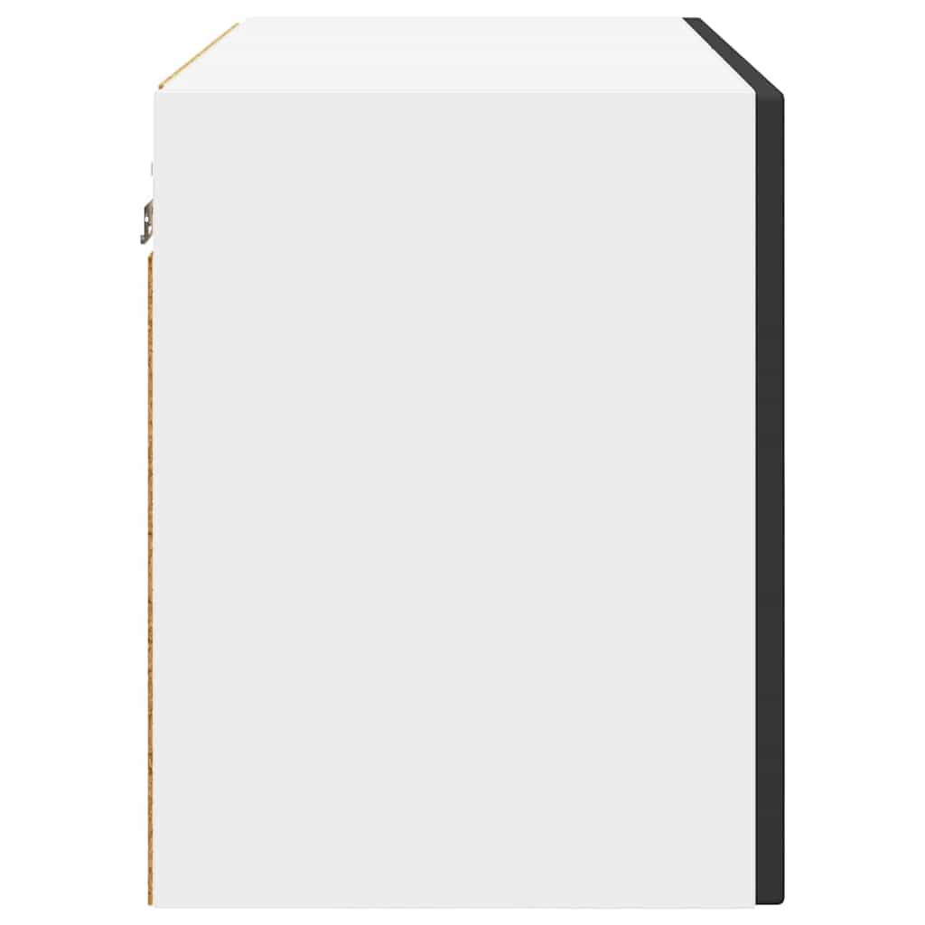 Köksskåp med hylla 2 pcs Svart 60 x 31 x 40 cm Konstruerat trä