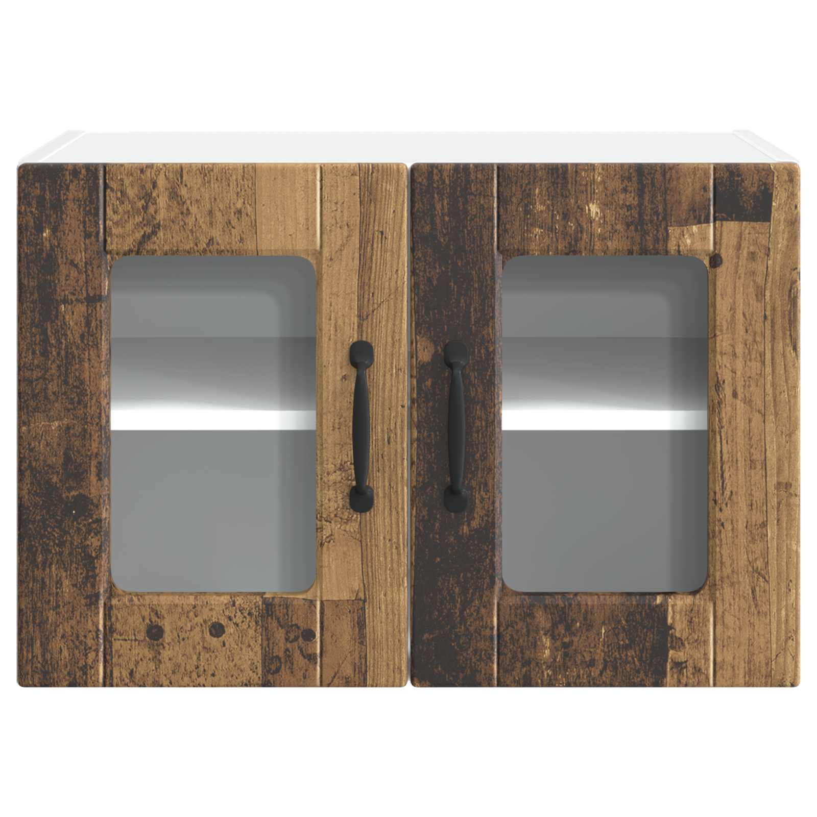 Köksskåp med hylla Gammalt trä 60 x 31 x 40 cm Konstruerat trä