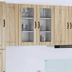 Köksskåp med hylla Sonoma-ek 40 x 31 x 80 cm Konstruerat trä