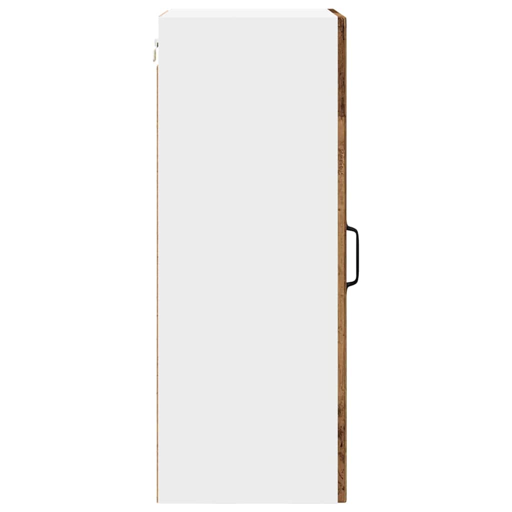 Köksskåp med hylla Gammalt trä 40 x 31 x 80 cm Konstruerat trä