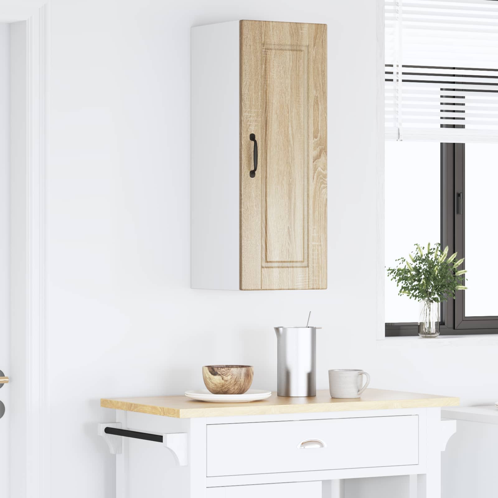 Köksskåp med hylla Sonoma-ek 30 x 31 x 80 cm Konstruerat trä