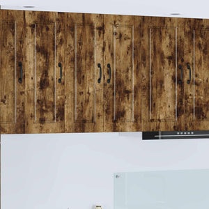 Köksskåp med hylla Rökt ek 30 x 31 x 80 cm Konstruerat trä