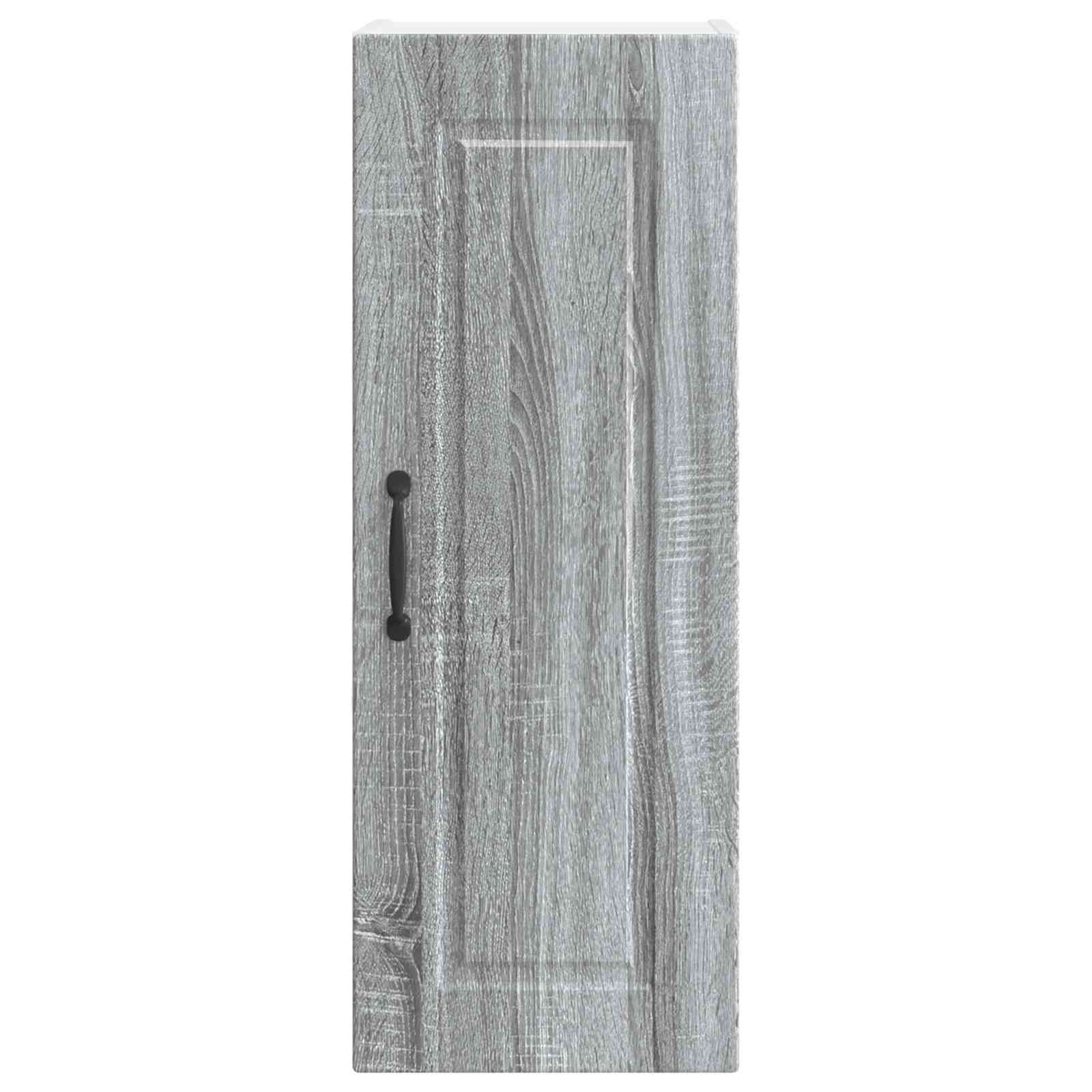 Köksskåp med hylla Grå Sonoma 30 x 31 x 80 cm Konstruerat trä