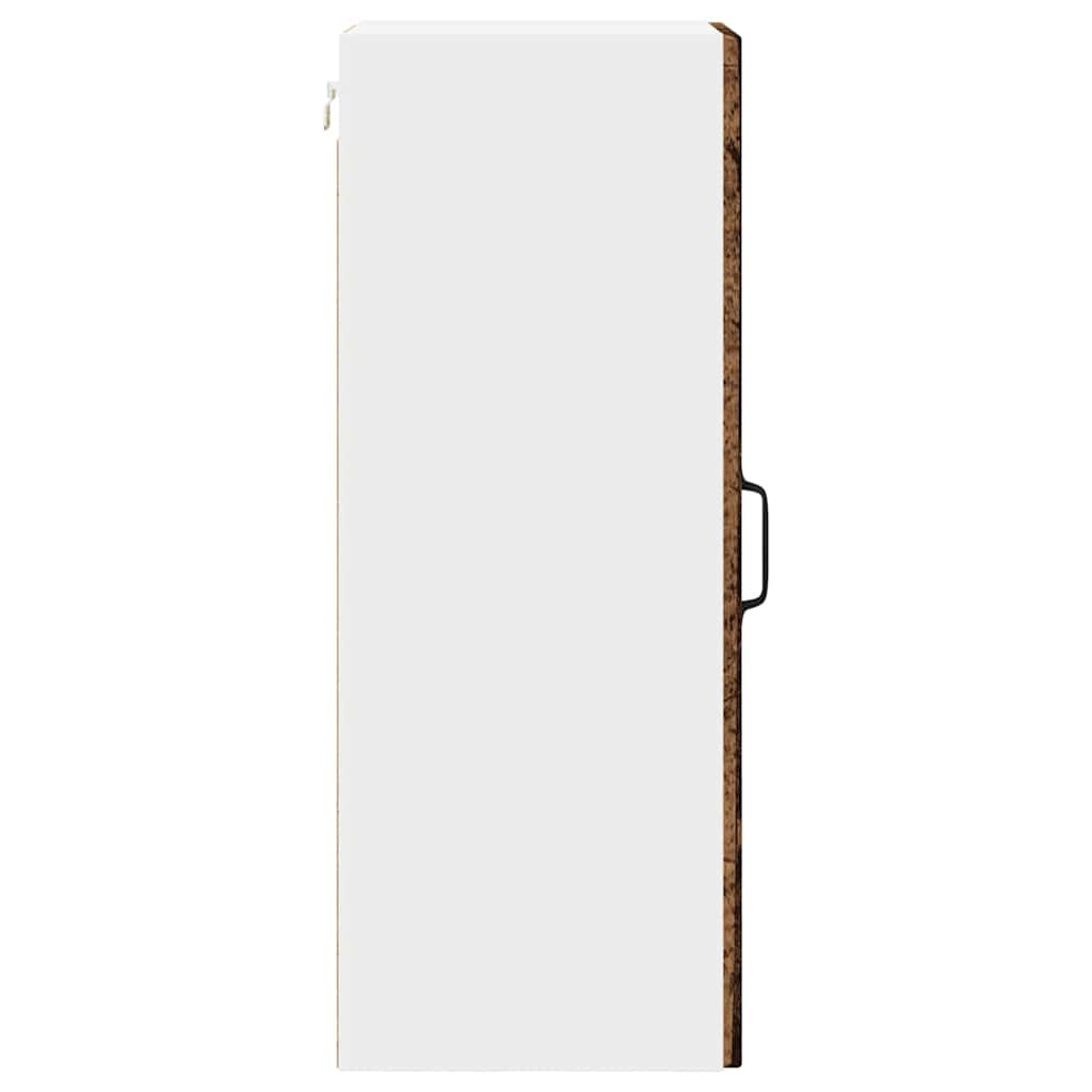 Köksskåp 2 pcs Gammalt trä 30 x 31 x 80 cm Konstruerat trä