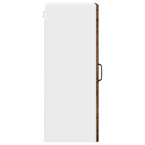 Köksskåp 2 pcs Gammalt trä 30 x 31 x 80 cm Konstruerat trä