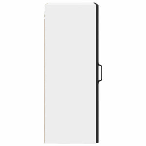 Köksskåp med hylla Svart 40 x 31 x 80 cm Konstruerat trä