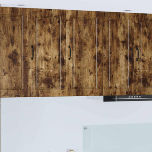 Köksskåp med hylla Rökt ek 40 x 31 x 80 cm Konstruerat trä