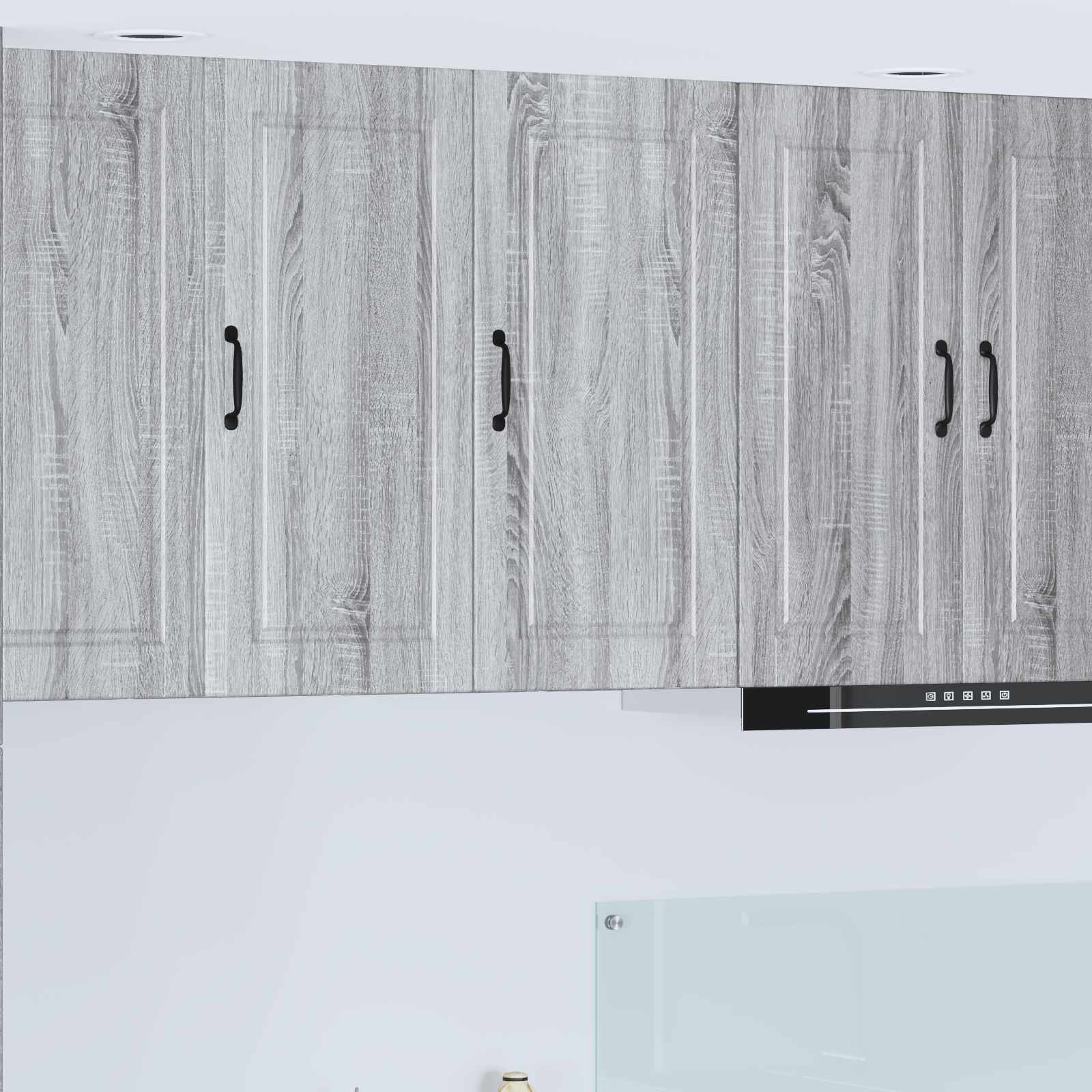 Köksskåp med hylla Grå Sonoma 40 x 31 x 80 cm Konstruerat trä