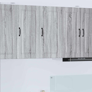 Köksskåp med hylla Grå Sonoma 40 x 31 x 80 cm Konstruerat trä