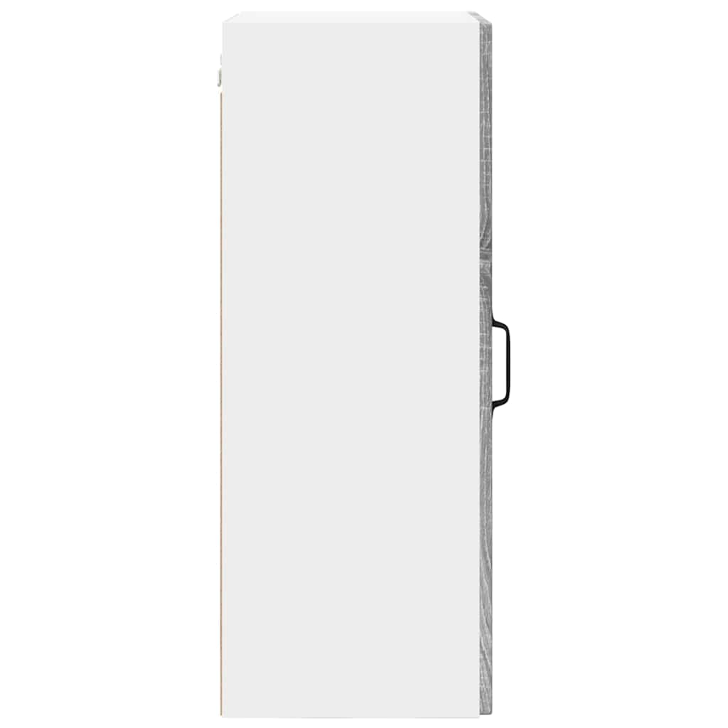 Köksskåp med hylla Grå Sonoma 40 x 31 x 80 cm Konstruerat trä