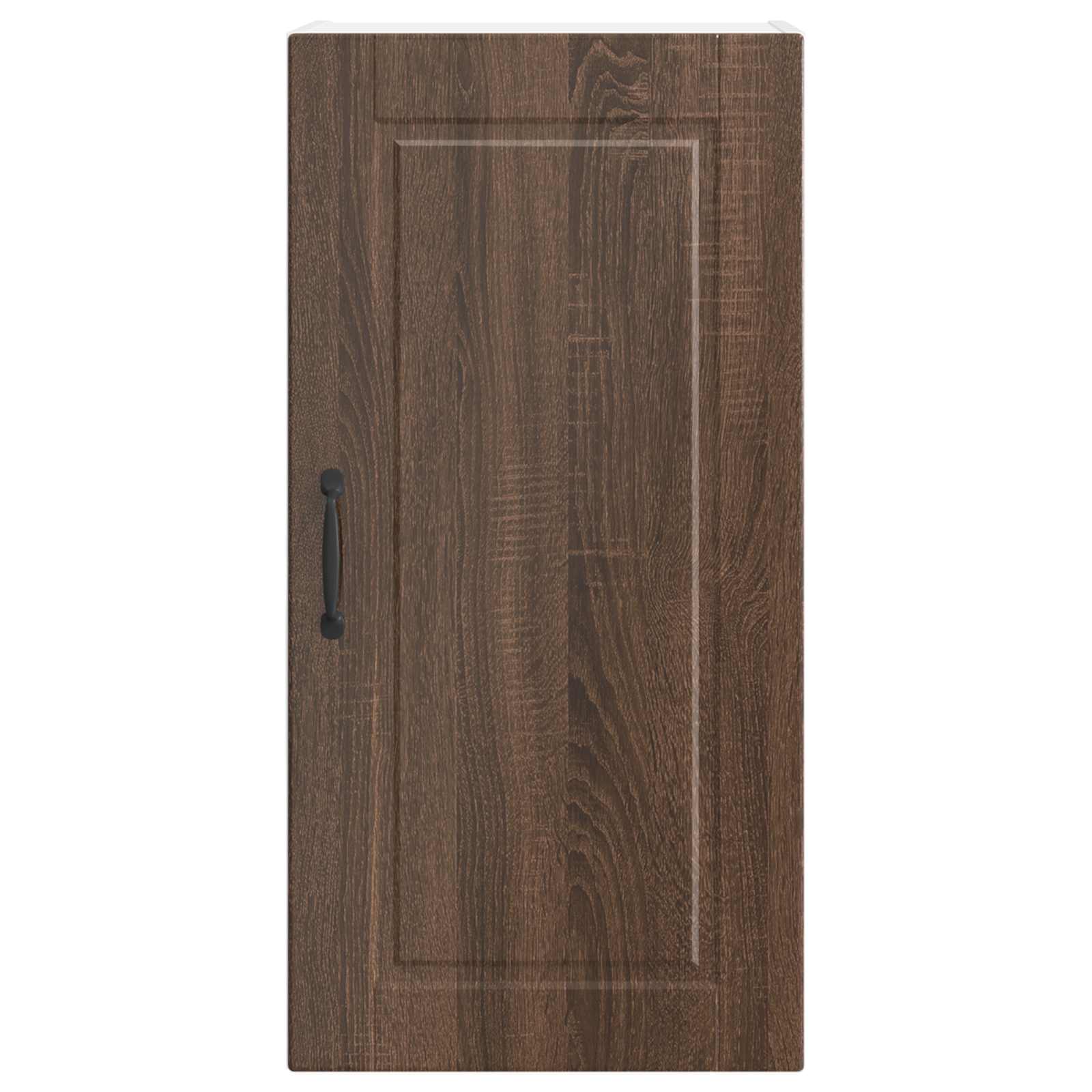 Köksskåp med hylla Brun Ek 40 x 31 x 80 cm Konstruerat trä