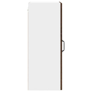 Köksskåp med hylla Brun Ek 40 x 31 x 80 cm Konstruerat trä