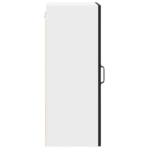 Köksskåp med hylla Svart 50 x 31 x 80 cm Konstruerat trä