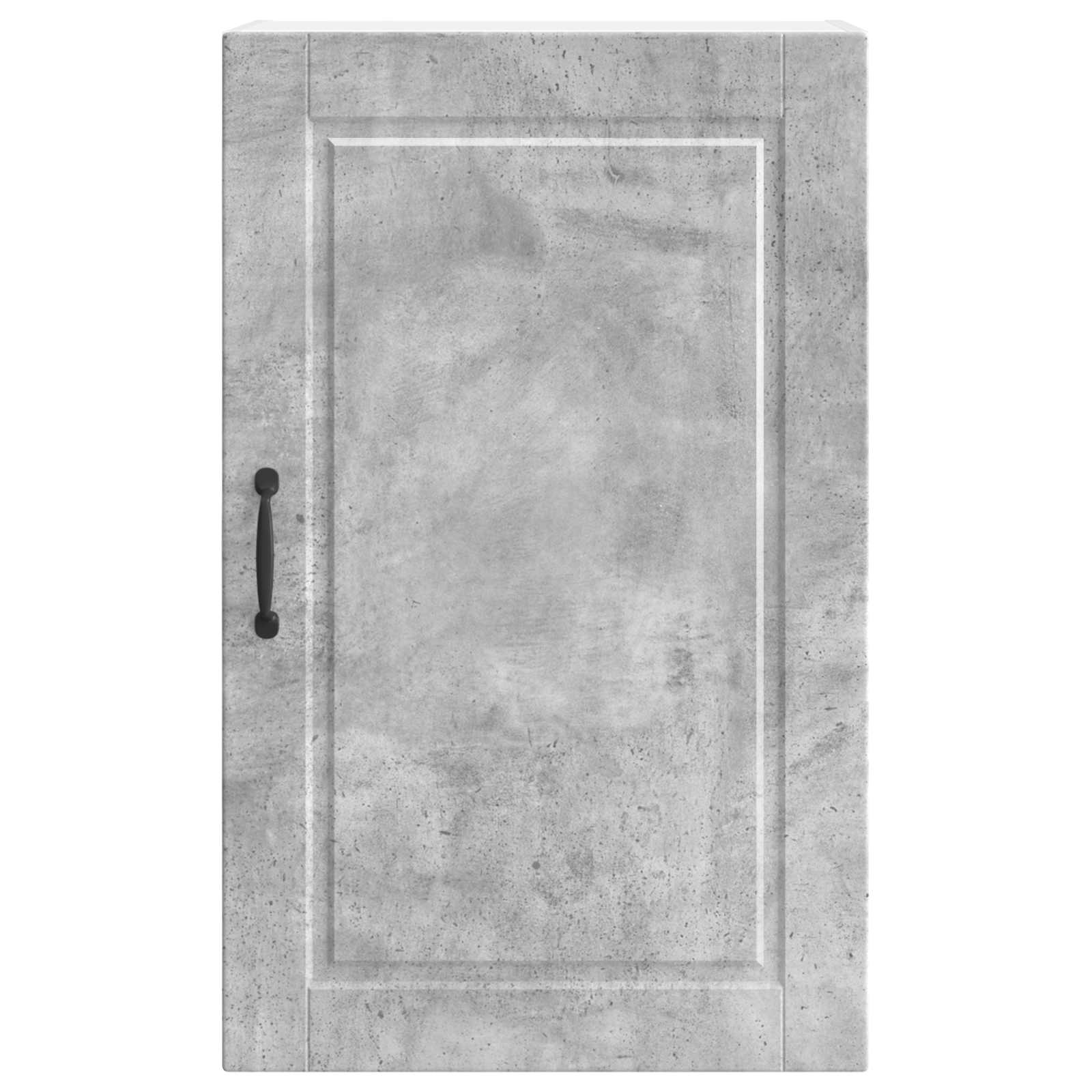 Köksskåp med hylla Betonggrå 50 x 31 x 80 cm Konstruerat trä