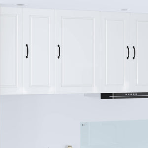 Köksskåp Högblanka vita 50 x 31 x 80 cm Konstruerat trä