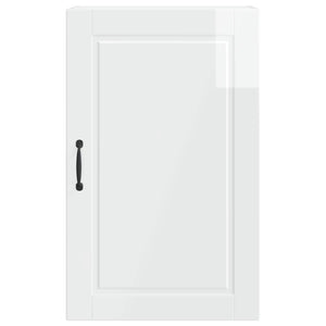 Köksskåp Högblanka vita 50 x 31 x 80 cm Konstruerat trä