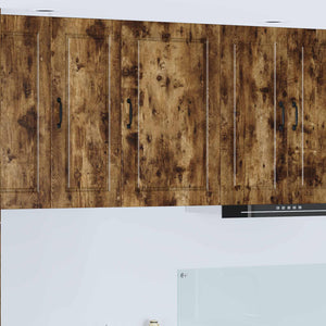 Köksskåp med hylla Rökt ek 50 x 31 x 80 cm Konstruerat trä