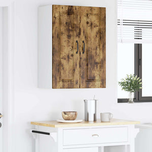 Köksskåp med hylla Rökt ek 60 x 31 x 80 cm Konstruerat trä