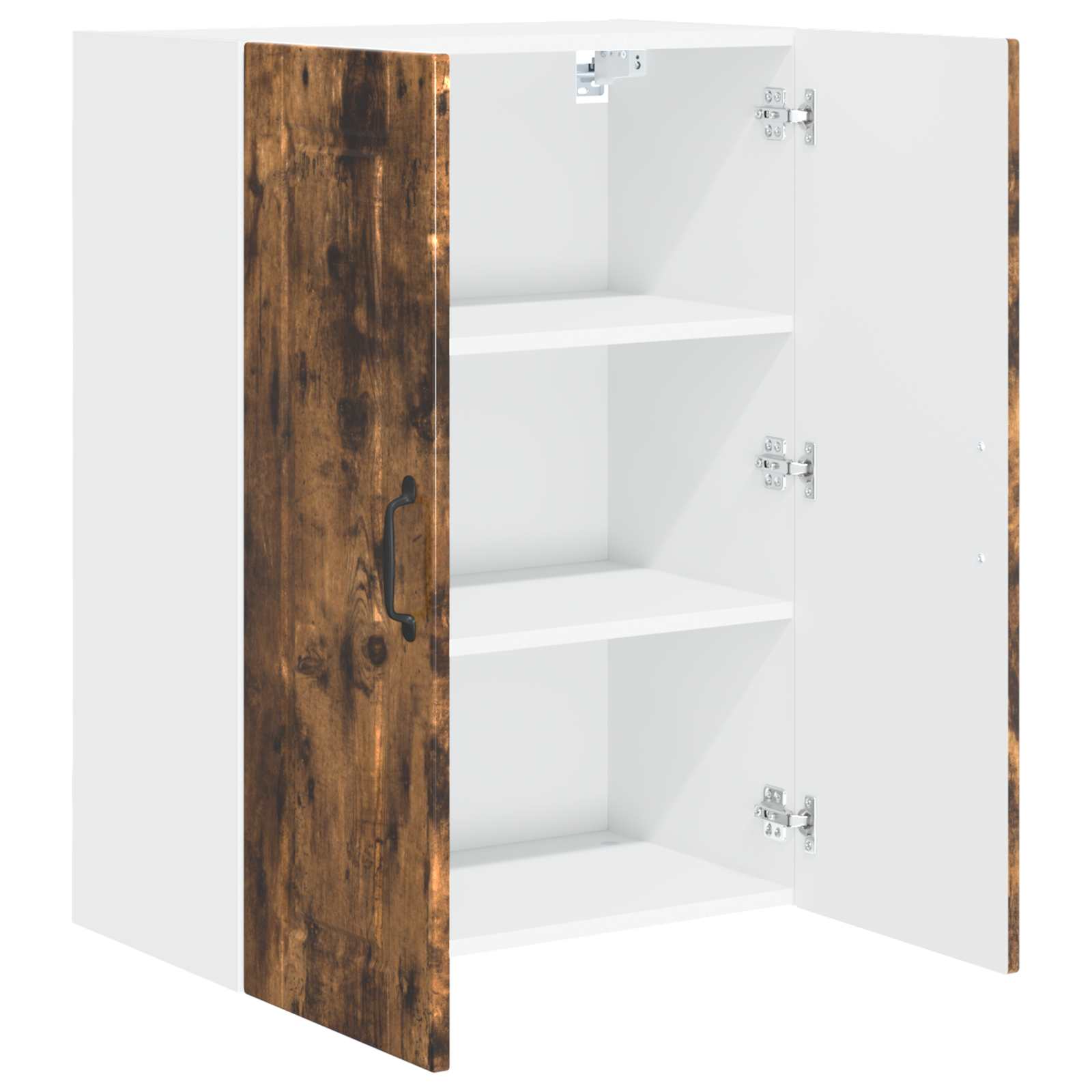 Köksskåp med hylla Rökt ek 60 x 31 x 80 cm Konstruerat trä