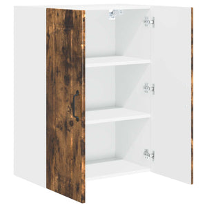 Köksskåp med hylla Rökt ek 60 x 31 x 80 cm Konstruerat trä