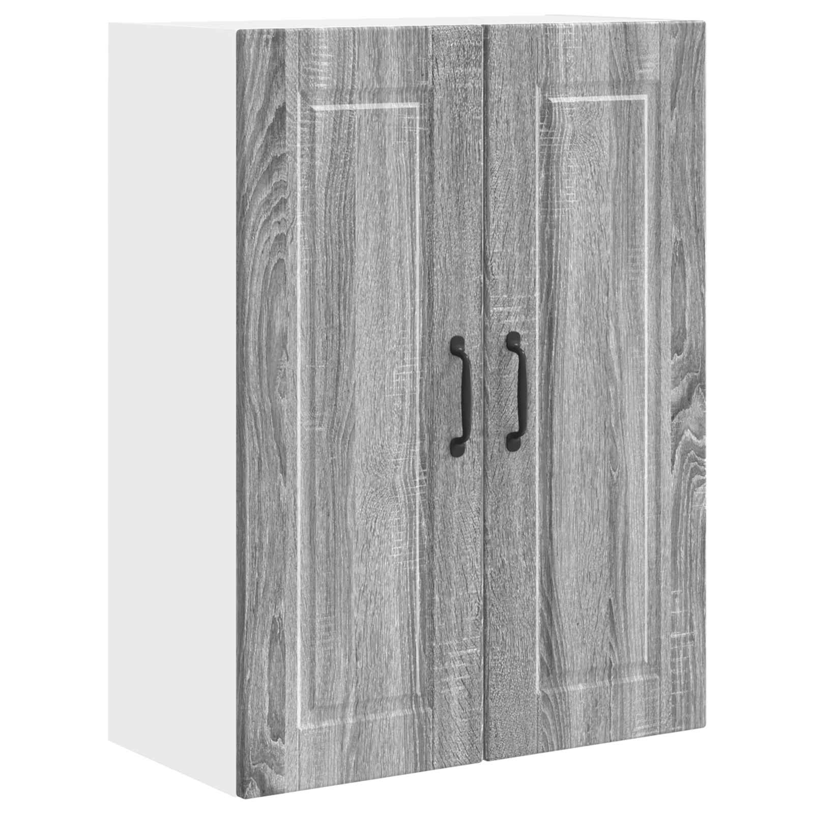 Köksskåp med hylla Grå Sonoma 60 x 31 x 80 cm Konstruerat trä