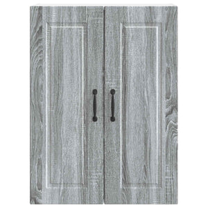 Köksskåp med hylla Grå Sonoma 60 x 31 x 80 cm Konstruerat trä