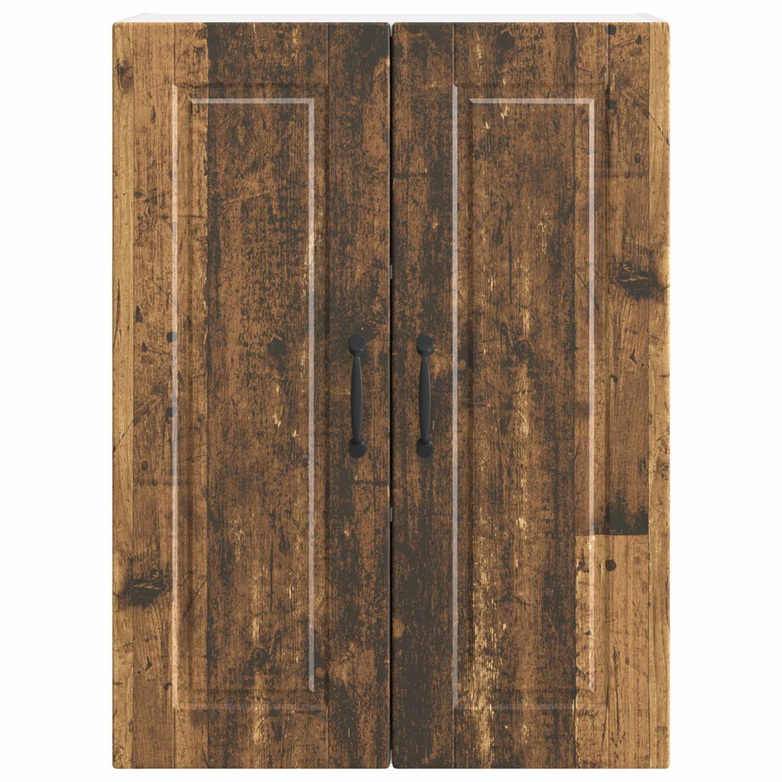 Köksskåp med hylla Gammalt trä 60 x 31 x 80 cm Konstruerat trä