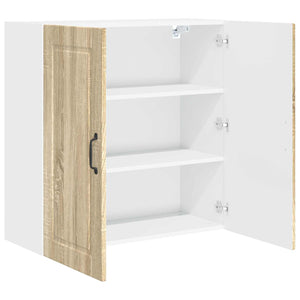 Köksskåp med hylla Sonoma-ek 80 x 31 x 80 cm Konstruerat trä