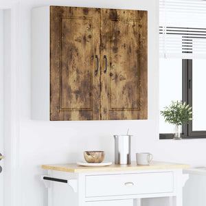 Köksskåp med hylla Rökt ek 80 x 31 x 80 cm Konstruerat trä