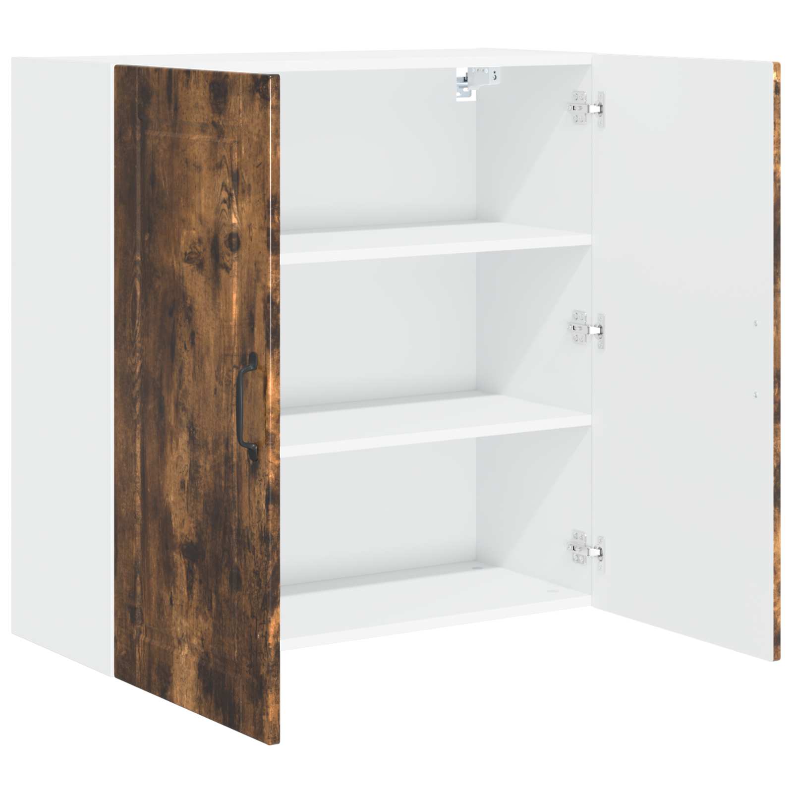 Köksskåp med hylla Rökt ek 80 x 31 x 80 cm Konstruerat trä