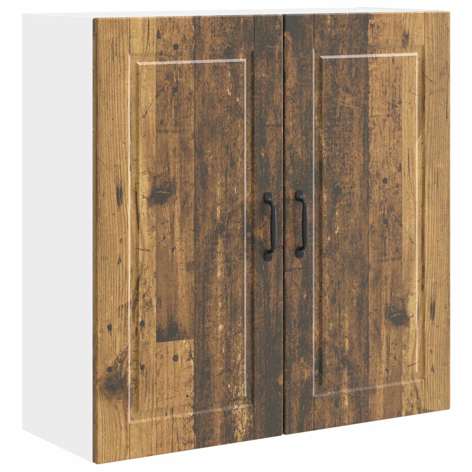 Köksskåp med hylla Gammalt trä 80 x 31 x 80 cm Konstruerat trä