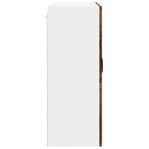 Köksskåp med hylla Rökt ek 80 x 31 x 80 cm Konstruerat trä