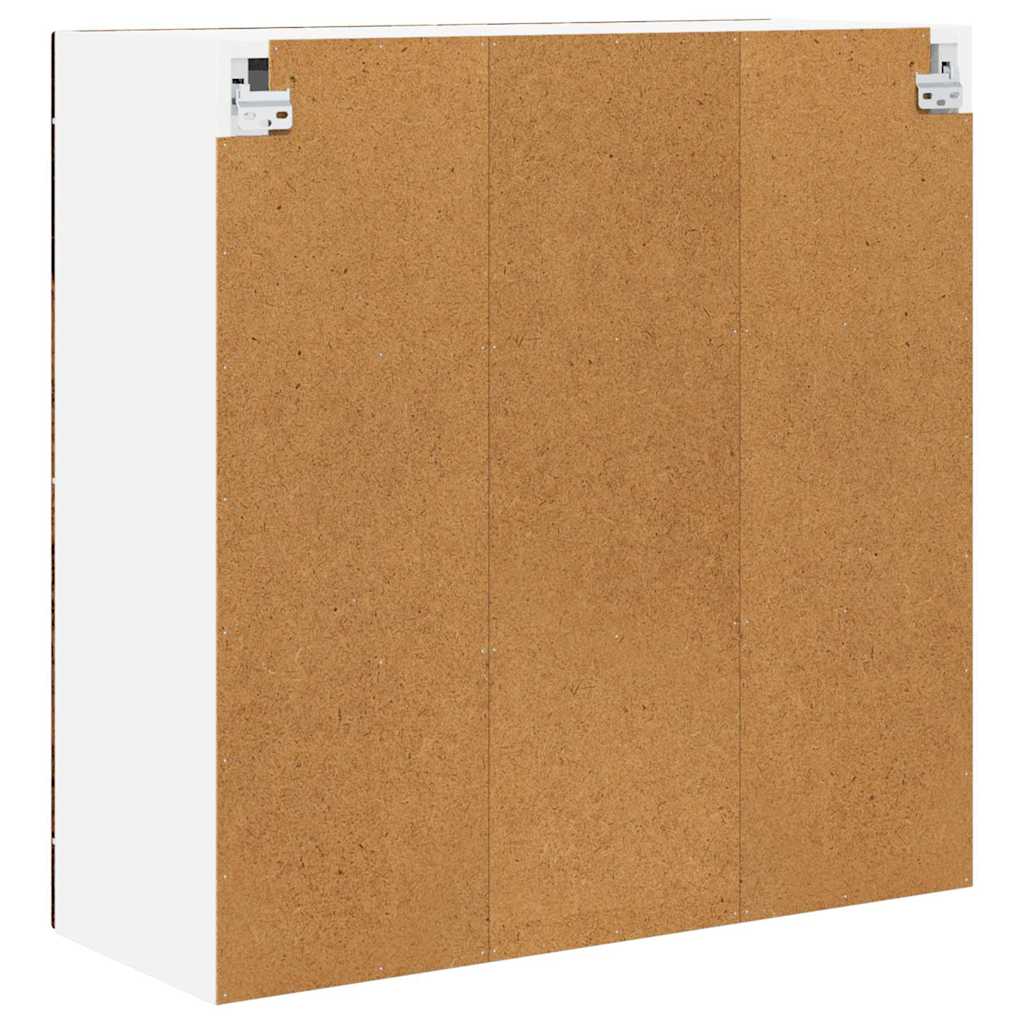 Köksskåp med hylla Gammalt trä 80 x 31 x 80 cm Konstruerat trä