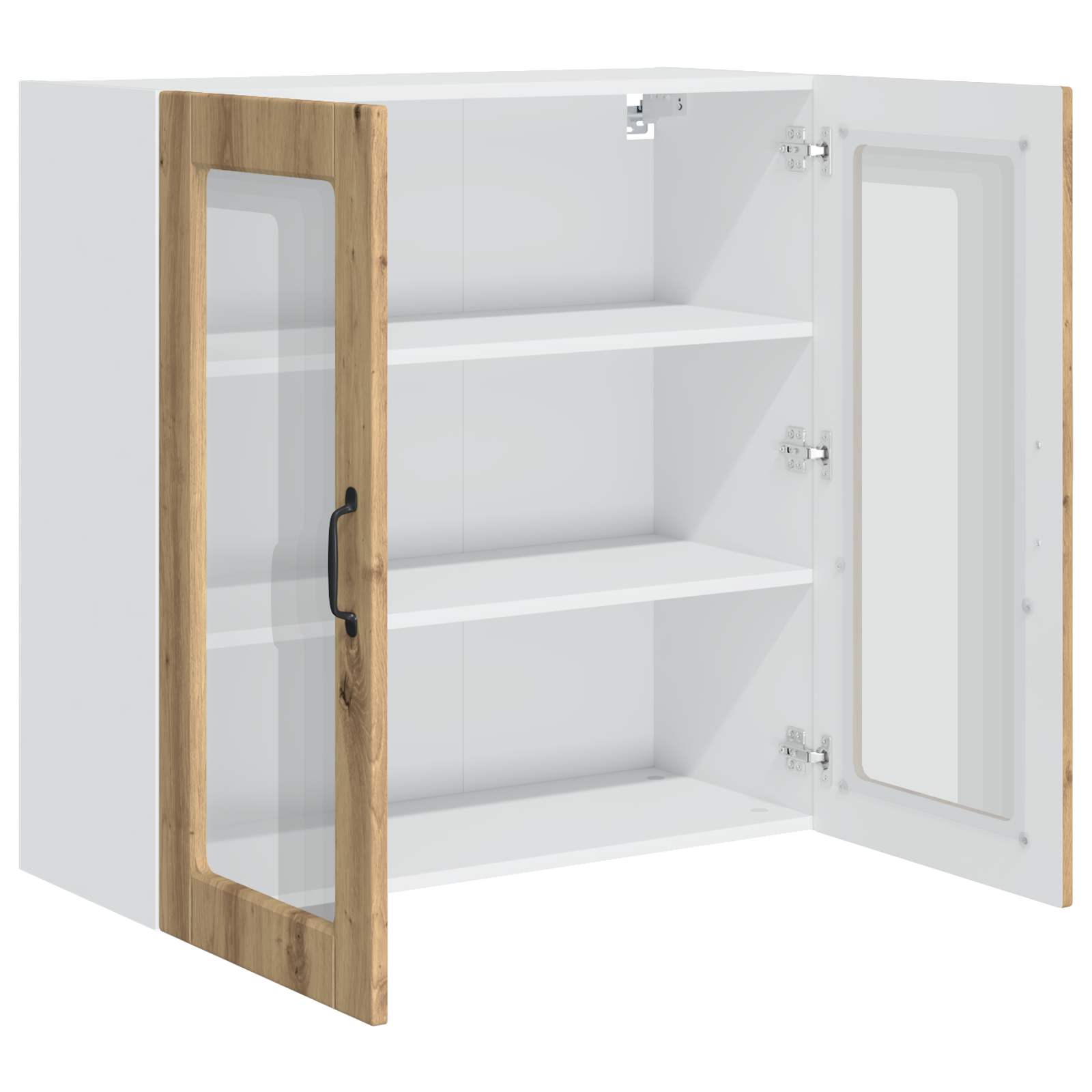 Köksskåp med hylla Artisan Ek 80 x 31 x 80 cm Konstruerat trä