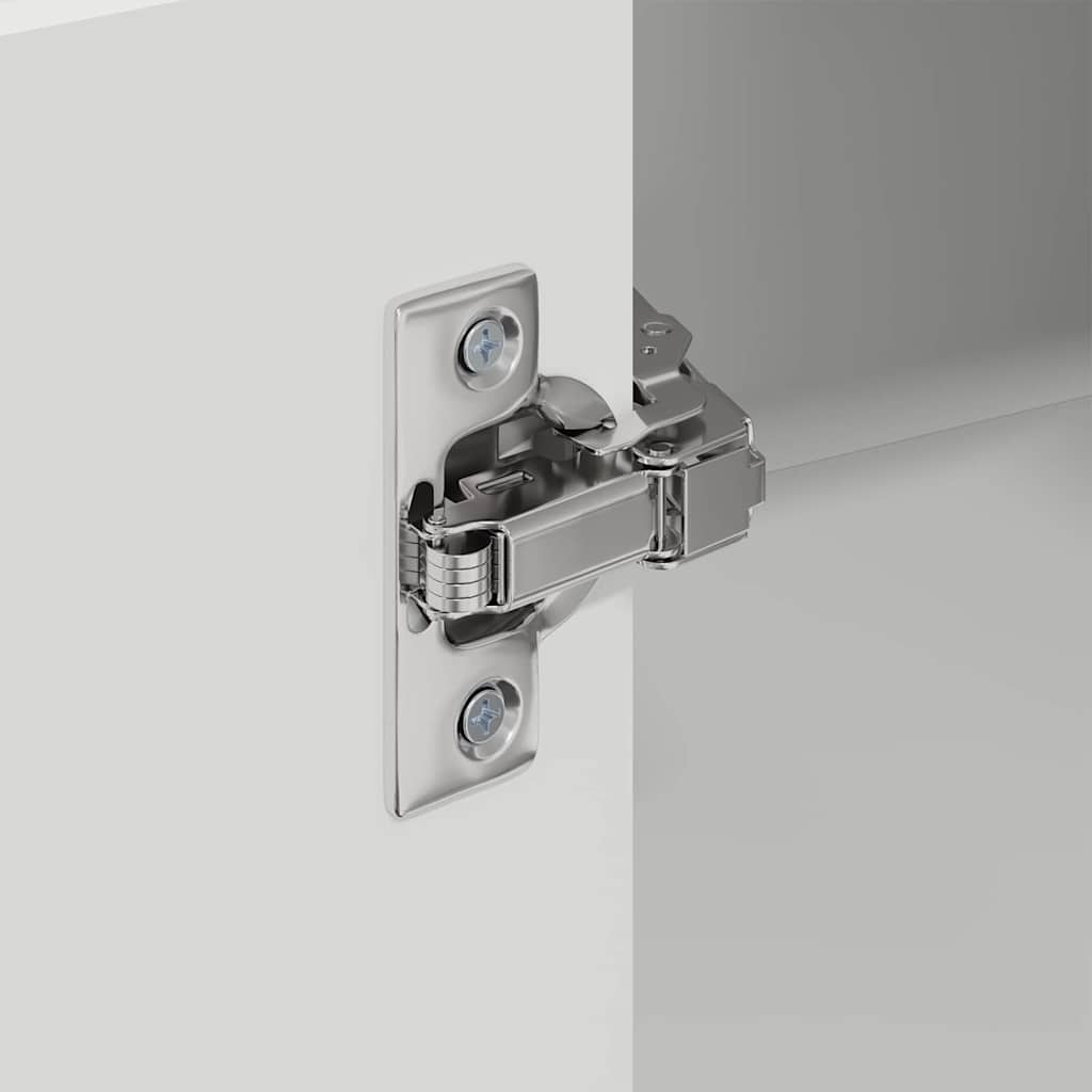 Köksskåp med hylla med dörr Vit 57 x 57 x 80 cm Konstruerat trä