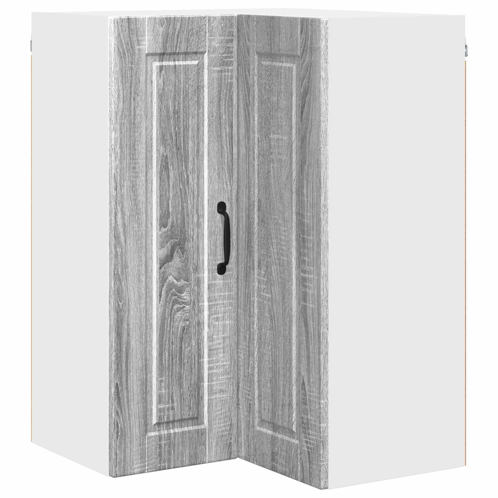 Köksskåp med hylla Grå Sonoma 57 x 57 x 80 cm Konstruerat trä