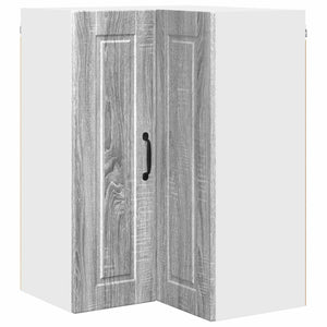 Köksskåp med hylla Grå Sonoma 57 x 57 x 80 cm Konstruerat trä