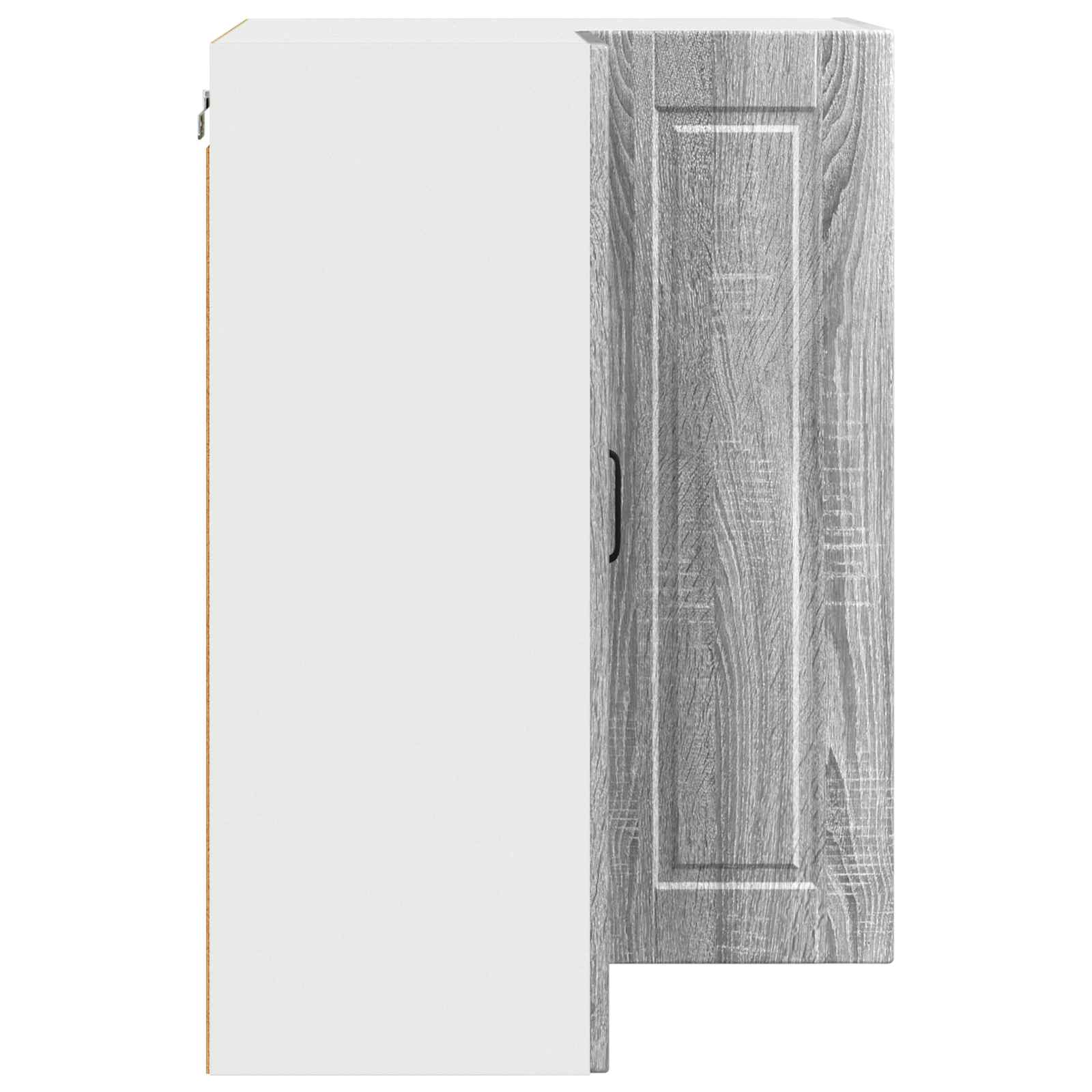 Köksskåp med hylla Grå Sonoma 57 x 57 x 80 cm Konstruerat trä