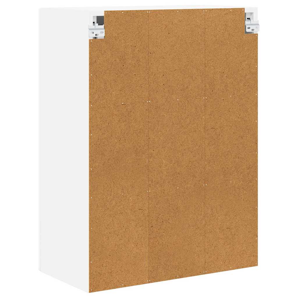 Köksskåp med hylla med dörr Vit 60 x 31 x 80 cm Konstruerat trä