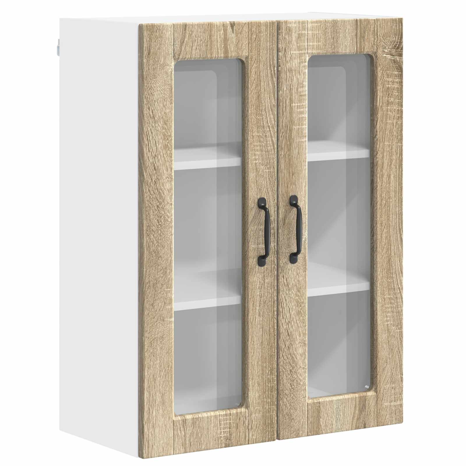 Köksskåp med hylla Sonoma-ek 60 x 31 x 80 cm Konstruerat trä