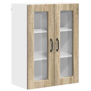 Köksskåp med hylla Sonoma-ek 60 x 31 x 80 cm Konstruerat trä