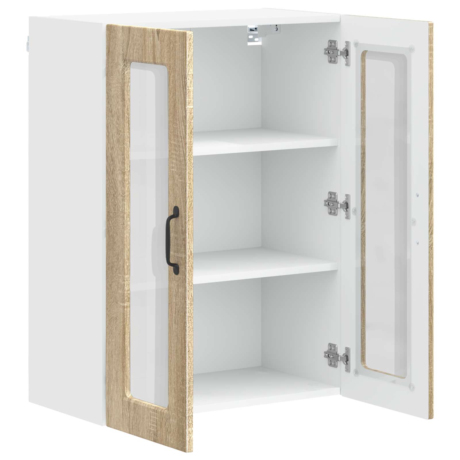 Köksskåp med hylla Sonoma-ek 60 x 31 x 80 cm Konstruerat trä