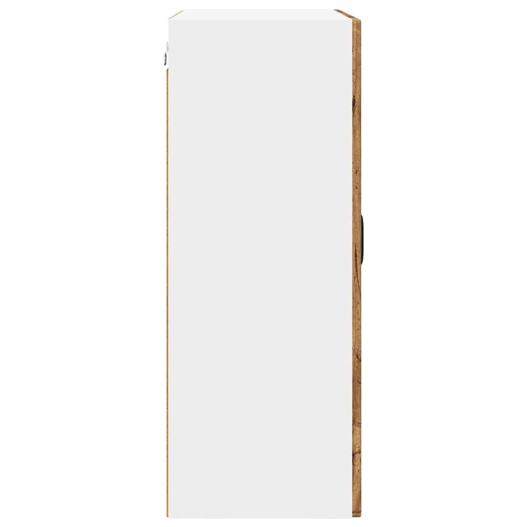 Köksskåp med hylla Gammalt trä 60 x 31 x 80 cm Konstruerat trä