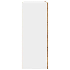 Köksskåp med hylla Gammalt trä 60 x 31 x 80 cm Konstruerat trä