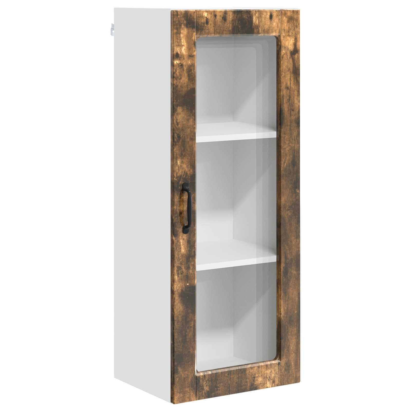 Köksskåp med hylla Rökt ek 40 x 31 x 100 cm Konstruerat trä