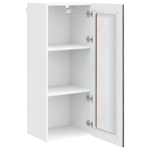 Köksskåp med hylla Brun Ek 40 x 31 x 100 cm Konstruerat trä