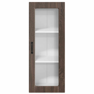 Köksskåp med hylla Brun Ek 40 x 31 x 100 cm Konstruerat trä